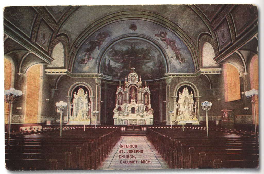 St. Joseph’s Catholic Church (Interior) — Copper Country Architects