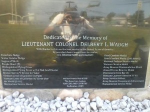Colonel Delbert L. Waugh Memorial