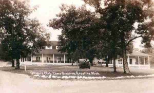 Officer's Club at Camp Grayling in 1940 (Genealogy Trails)