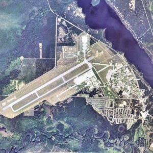 This is a overview picture of the Oscoda (Wurthsmith) Air Force Base