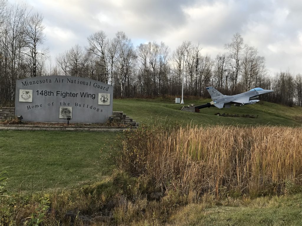 148th Fighter Wing Monuments (Photo taken by Tonya Gotz)